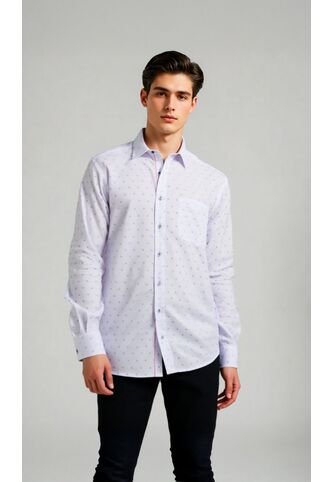 Camisa Para Hombre Manga Larga Blanco Marca L&H Ref. 4Ed101004 L&H