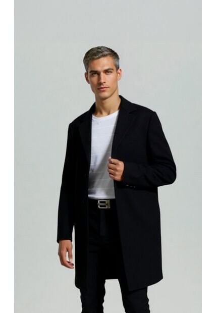 Gaban Para Hombre Negro Marca L&H Ref. 4V108010