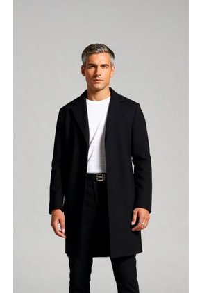 Gaban Para Hombre Negro Marca L&H Ref. 4V108010