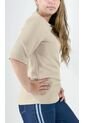 Camiseta Para Mujer Manga 3/4 Beige Marca L&H de L&H