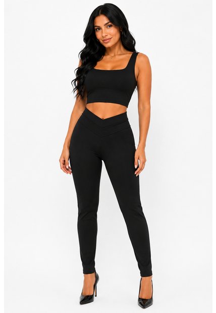 Leggins Para Mujer  Negro Marca L&H Ref. 1F423143