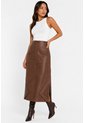 Falda Para Mujer  Cafe Marca L&H Ref. 1F414048 de L&H