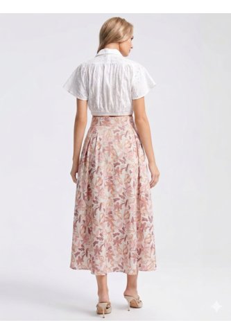 Falda Para Mujer  Rosado Marca L&H Ref. 1F414044 L&H