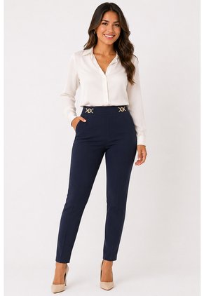 Leggins Para Mujer Azul Marca L&H Ref. 1F423137