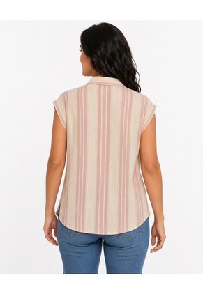 Blusa Para Mujer Manga Corta Rosado Marca L&H Ref. 1F412751