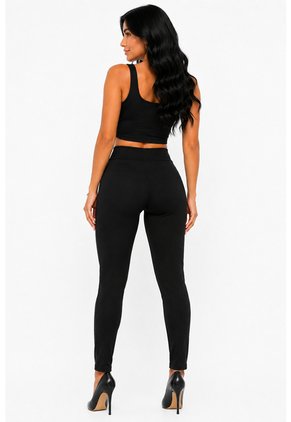 Leggins Para Mujer Negro Marca L&H Ref. 1F423143