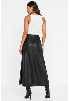 Falda Para Mujer  Negro Marca L&H Ref. 1F414048