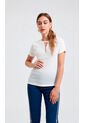 Camiseta Para Mujer Manga Corta Blanco Marca L&H de L&H