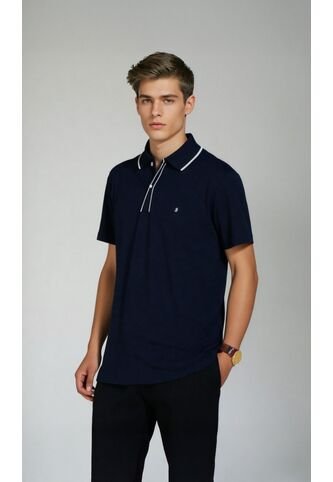 Polo Para Hombre Azul Marca L&H Ref. 4K109118 L&H