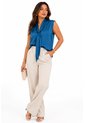 Blusa Para Mujer Manga Sisa Verde Marca L&H Ref. 1F412742 de L&H