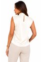 Blusa Para Mujer Manga Sisa Crudo Marca L&H Ref. 1F412742 de L&H