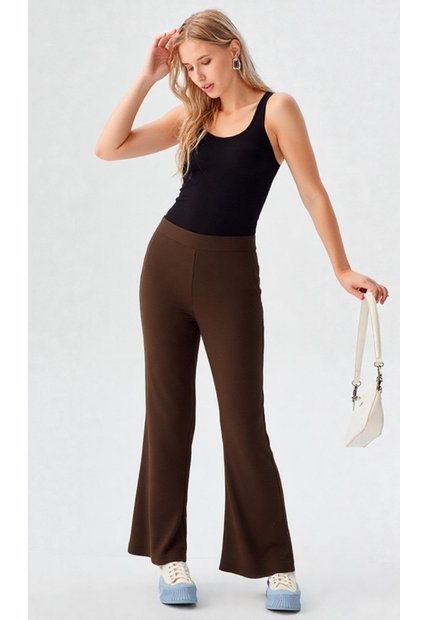 Leggins Para Mujer Cafe Marca L&H Ref. 1F423138