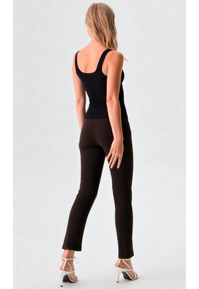 Leggins Para Mujer Cafe Marca L&H Ref. 1F423138