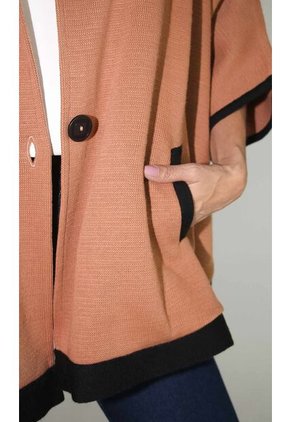 Capa Para Mujer Taupe Marca L&H