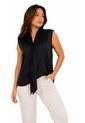 Blusa Para Mujer Manga Sisa Negro Marca L&H Ref. 1F412742 de L&H