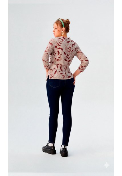 Blusa Para Mujer Manga 3/4 Rosado Marca L&H Ref. 1F412713