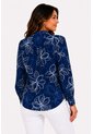 Blusa Para Mujer Manga Larga Azul Marca L&H Ref. 1F412738 de L&H