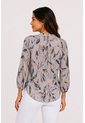 Blusa Para Mujer Manga 3/4 Azul Marca L&H Ref. 1F412731 de L&H