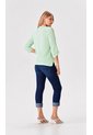 Blusa Para Mujer Manga 3/4 Verde Marca L&H Ref. 1F412665 de L&H