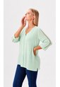 Blusa Para Mujer Manga 3/4 Verde Marca L&H Ref. 1F412665 de L&H