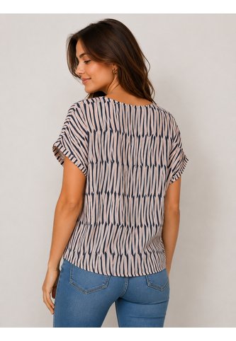 Camiseta Para Mujer Manga Corta Cafe Marca L&H Ref. 1F409570 L&H