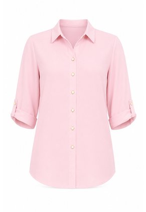 Blusa Para Mujer Manga 3/4 Rosado Marca L&H Ref. 1F412617