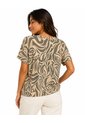 Camiseta Para Mujer Manga 3/4 Verde Marca L&H Ref. 1F409571 de L&H