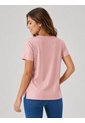 Camiseta Para Mujer Manga Corta Rosado Marca L&H Ref. 1F409568 de L&H