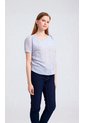 Camiseta Para Mujer Manga Corta Lila Marca L&H Ref. 1F409540 de L&H