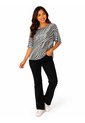 Camiseta Para Mujer Manga 3/4 Negro Marca L&H Ref. 1F409569 de L&H