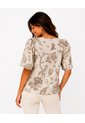 Camiseta Para Mujer  Beige Marca L&H Ref. 1F409567 de L&H