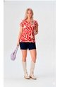 Camiseta Para Mujer Manga Corta Rojo Marca L&H Ref. 1F409538 de L&H
