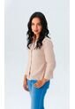Blusa Para Mujer Manga 3/4 Taupe Marca L&H Ref. 5P412248 de L&H