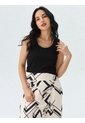 Camiseta Para Mujer  Negro Marca L&H Ref. 1F409442 de L&H