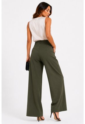 Pantalon Para Mujer Verde Marca L&H Ref. 1F407259