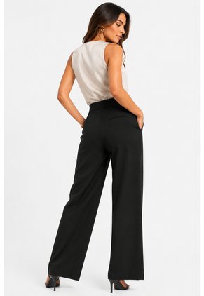 Pantalon Para Mujer Negro Marca L&H Ref. 1F407259