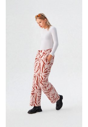 Pantalon Para Mujer Cafe Marca L&H Ref. 1F407252