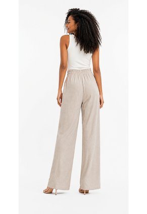 Pantalon Para Mujer Beige Marca L&H Ref. 1F407258