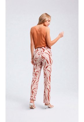 Pantalon Para Mujer Cafe Marca L&H Ref. 1F407252