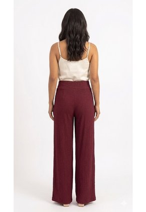 Pantalon Para Mujer  Vino Marca L&H Ref. 1F407247