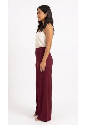Pantalon Para Mujer  Vino Marca L&H Ref. 1F407247
