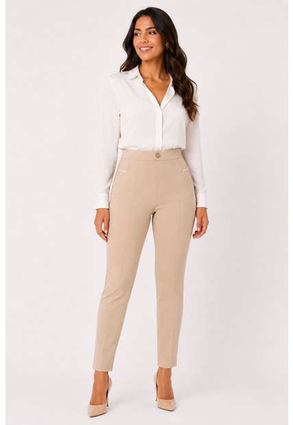 Leggins Para Mujer  Beige Marca L&H Ref. 1Ak423004