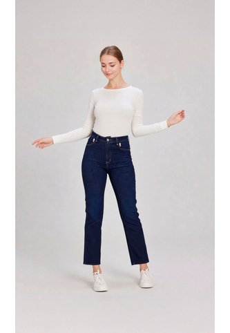 Jean Para Mujer  Azul Marca L&H Ref. 1Ab407795 L&H