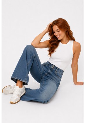 Jean Para Mujer  Azul Marca L&H Ref. 1Ab407805