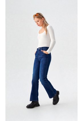 Jean Para Mujer  Azul Marca L&H Ref. 1Ab407795