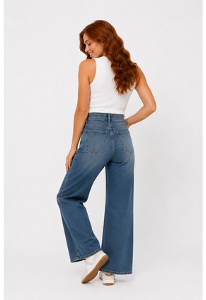 Jean Para Mujer  Azul Marca L&H Ref. 1Ab407805
