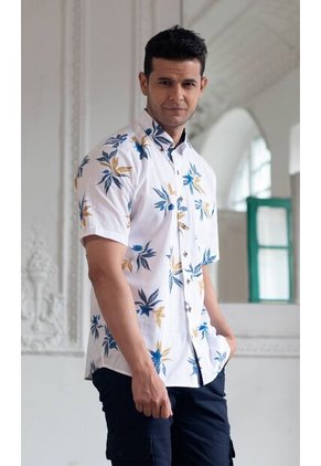 Camisa Para Hombre Manga Corta Rosado Marca L&H