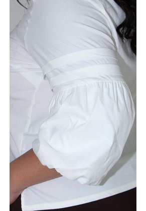 Blusa Para Mujer. Manga 3/4 Crudo Marca L&H