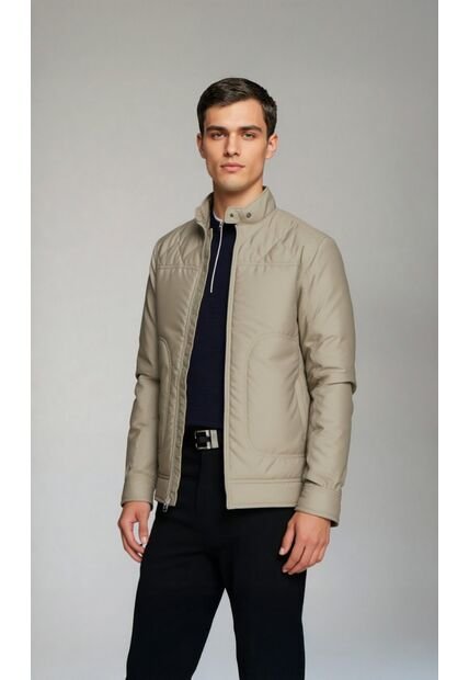 Chaqueta Para Hombre Beige Marca L&H Ref. 9B108083
