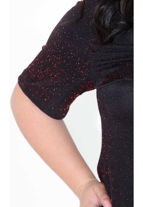 Camiseta Para Mujer. Manga Corta Rojo Marca L&H